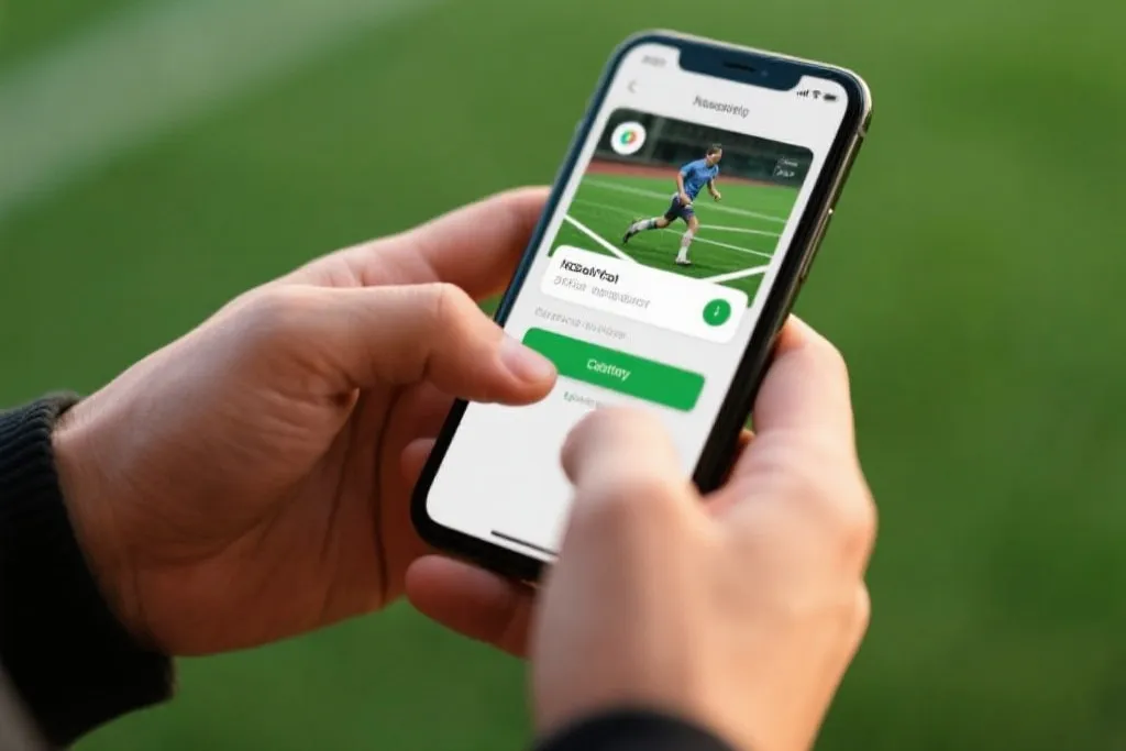 手机上的体育预测应用