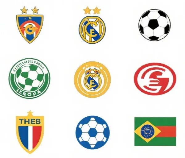 各大洲足球俱乐部标志
